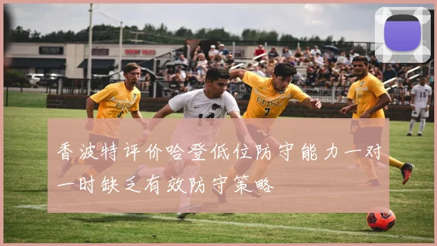 香波特评价哈登低位防守能力一对一时缺乏有效防守策略